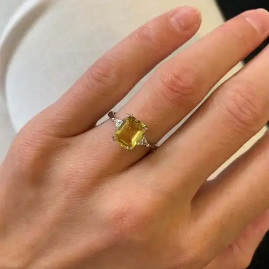 Yellow sapphire